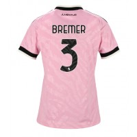 Juventus Gleison Bremer #3 Udebanetrøje Dame 2026-27 Kortærmet